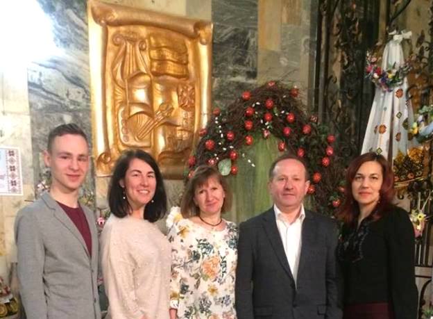 На виставці студентських робіт.